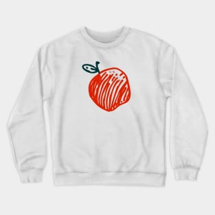 Red Crayon Appke Crewneck Sweatshirt